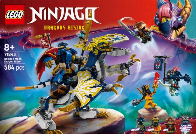 Lego NINJAGO Rogue a robotický dračí jezdec
