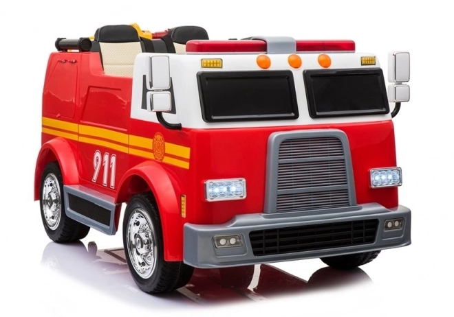 Pilot LL911 Červené hasičské auto na baterie pro děti