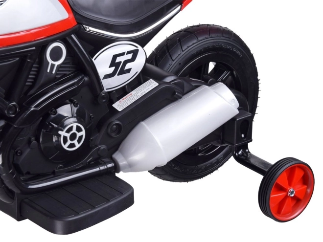 Motorka na baterie Street Bob pro děti – Černá
