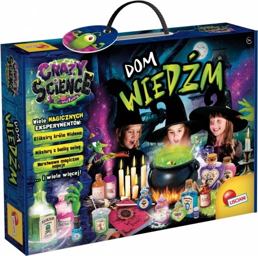 Crazy Science čarodějnický dům – magická sada experimentů