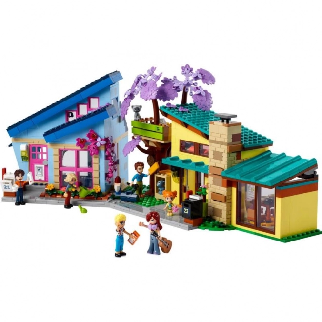 LEGO® Friends 42620 Rodinné domy Ollyho a Paisley