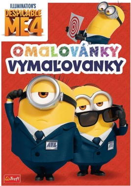 Omalovánky Mimoni 20 × 27,3 cm, 24 stran