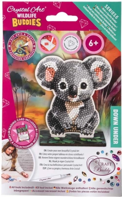 Diamantové malování Koala CRYSTAL ART