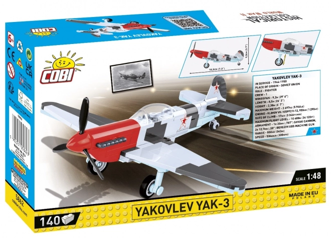Konstrukční stavebnice Yakovlev Yak-3