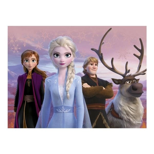 FROZEN II 12 Dřevěné kostky