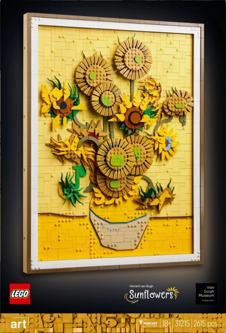 Lego Art Slunečnice Vincenta van Gogha