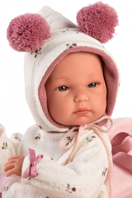 Llorens M635-78 obleček pro panenku miminko NEW BORN velikosti 35-36 cm