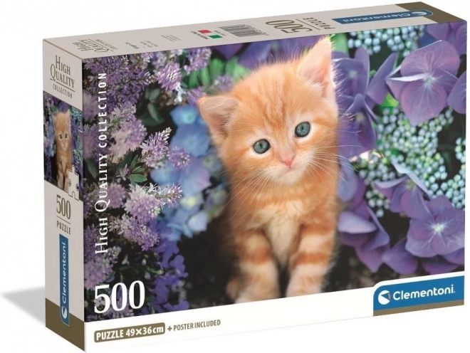 Puzzle Zrzavé Kotě 500 Dílky