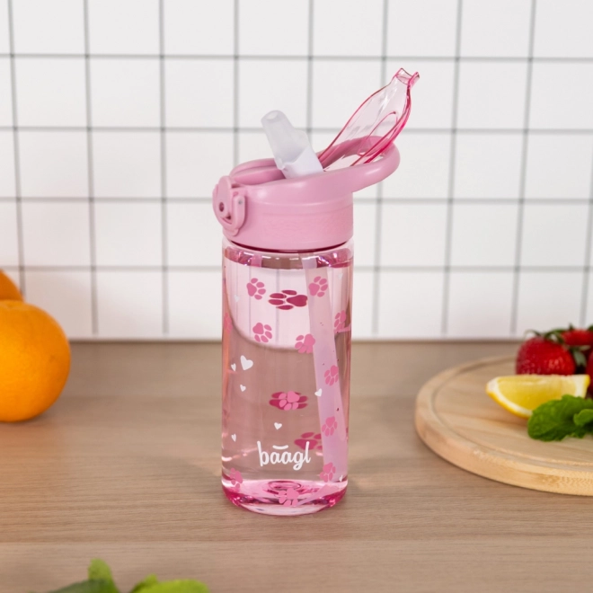 Trvanlivá lahev na pití Baagl Tlapky 500 ml
