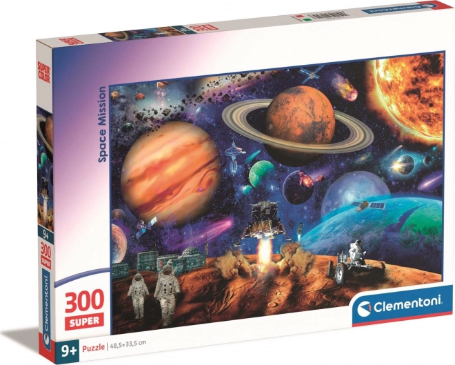 Puzzle 300 dílků - Kosmická mise