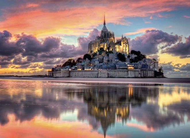 Puzzle 1000 dílků Mont Saint-Michel