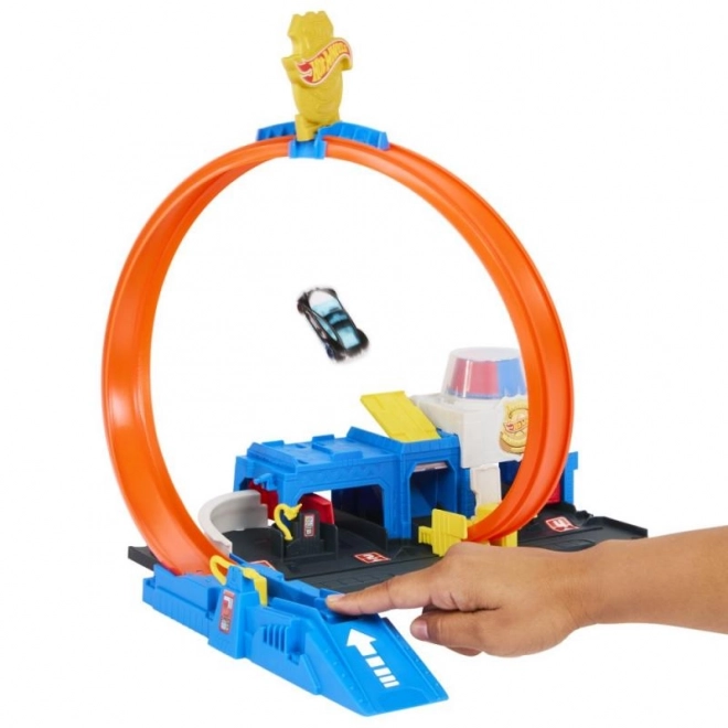 Super policejní stanice Hot Wheels