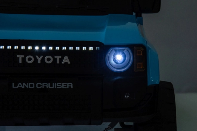 Dětské elektrické auto Toyota Land Cruiser Prado modré