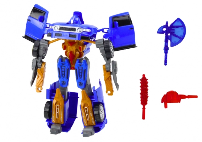 Robot Auto 2v1 Transformační příslušenství Zbraň modrá