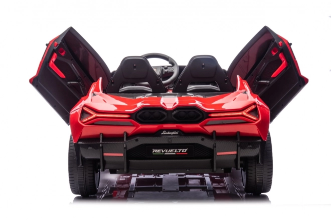 Elektrické auto Lamborghini Revuelto XL červené