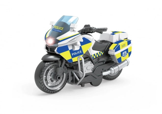 Policejní motorka s funkcí pull back