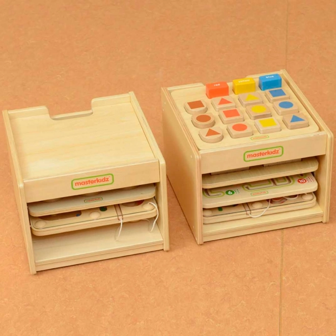 Dřevěná skříňka na tabule Masterkidz