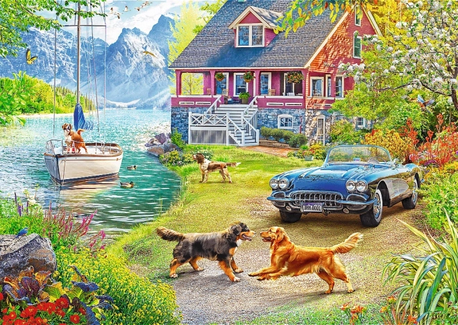 Puzzle Letní relaxace 2x500 dílků