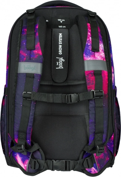 Školní set Baagl Galaxy: batoh, penál, sáček