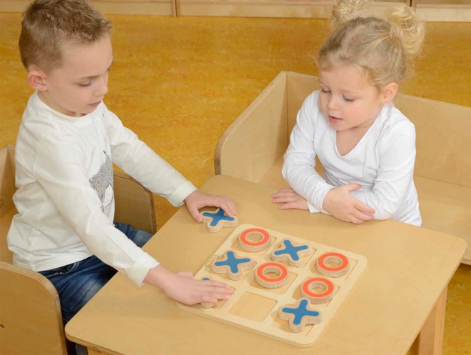 Kolečko a křížek - dřevěná hra Masterkidz