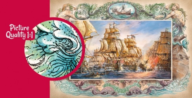Puzzle Námořní Bitva 2000 Dílů CHERRY PAZZI