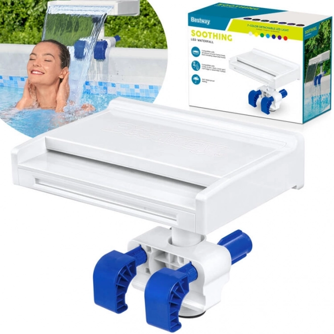 Wodopád Bestway Flowclear s LED osvětlením