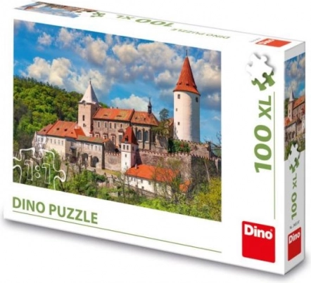 Hrad Křivoklát puzzle 100 XL dílků