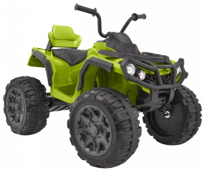 Čtyřkolka ATV 2,4GHz na baterie pro děti + Dálkové ovládání + Kola EVA + Rádio MP3 + Startování zdarma – zelená
