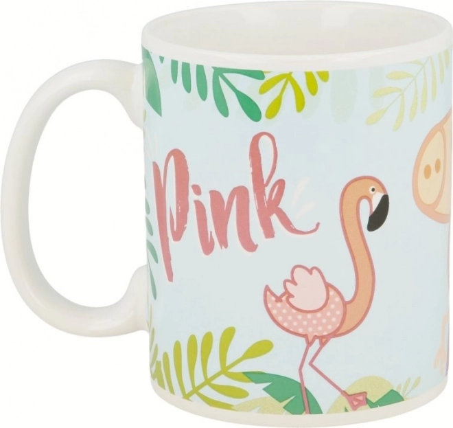Keramický hrneček Prasátko Peppa Flamingo