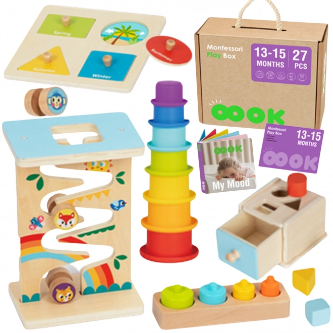 Vzdělávací box XXL Montessori Tooky Toy