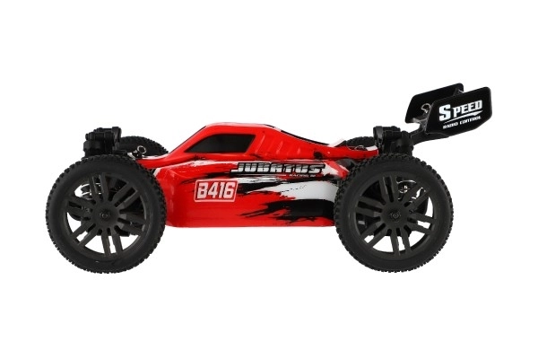 Avtomobil RC Buggy Bonzai Jubatus terensko 30cm plast 2,4GHz na baterije + 2x dodatni paket v škatli 40x14x21 – Červené