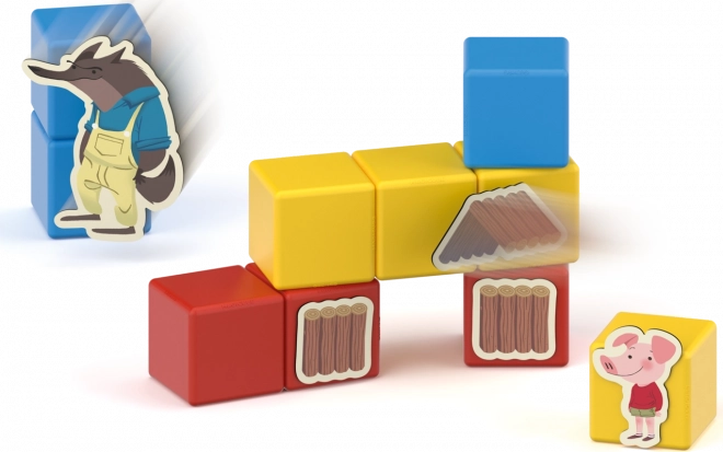 Geomag Magicube Three Little Pigs 42 dílků