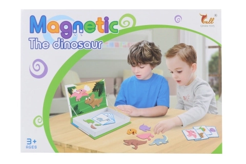 Magnetická vzdělávací hra Dinosauři