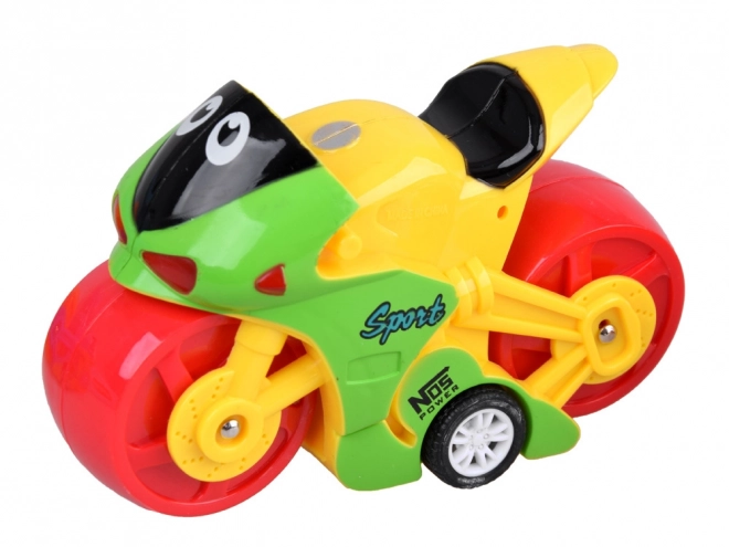 Barevná dětská motorka pro zábavu