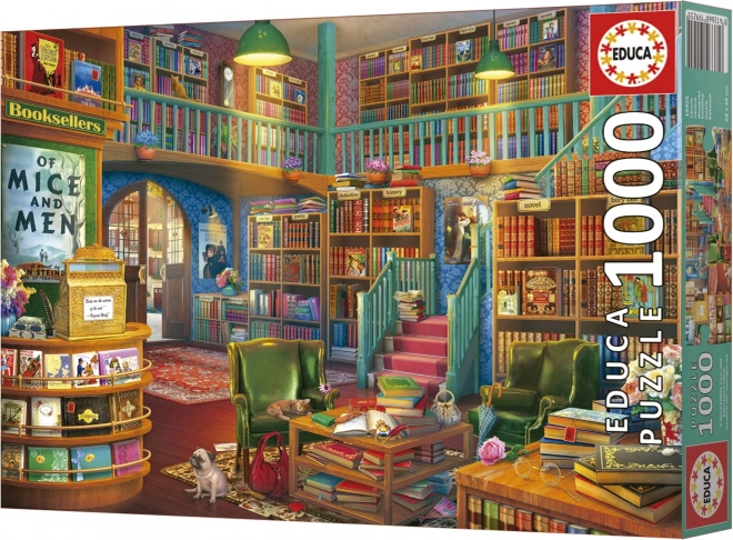 Puzzle Nádherné knihkupectví 1000 dílků