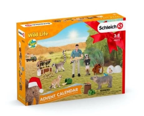 Adventní kalendář Schleich Wild Life