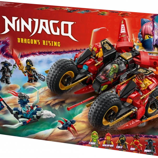 Lego Ninjago Bojové vozidlo nindžů 3v1