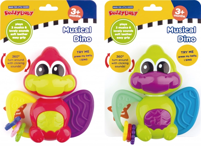 Dino plyšák s efekty 12 cm - Maamaa