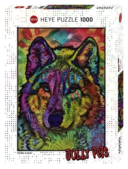 Heye puzzle Jolly Pets vlčí duše 1000 dílků