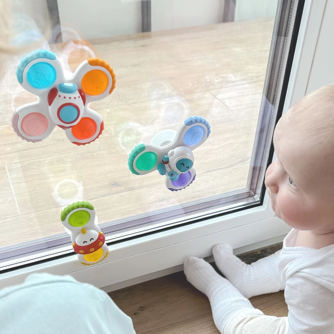 Sensory Spinnery Raketa, Kosmita a UFO 3 ks od Woopie