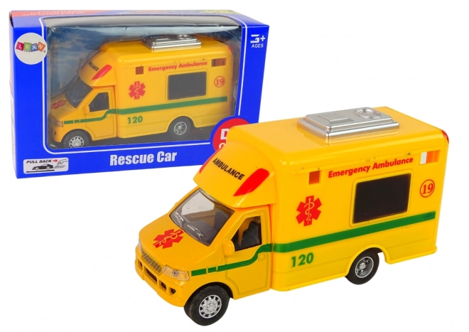 Záchranná vozidla s frikčním pohonem - Policie, Hasiči, Ambulance
