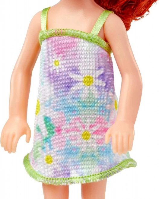 Panenka Barbie Chelsea pastelové šaty