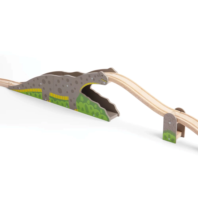 Dinosauří most s průjezdem a nadjezdem