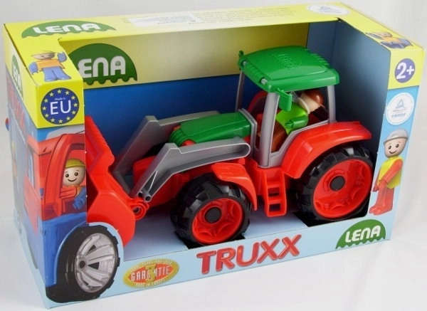 Barevný traktor s lžící