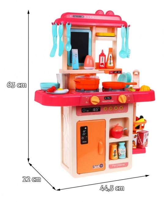 Dětská Kuchyňka Modern Kitchen Růžová
