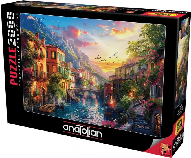 ANATOLIAN Puzzle Středomořské městečko 2000 dílků