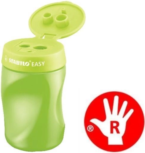Stabilo EASYsharpener ořezávátko pro praváky zelené