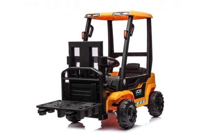 Dětský elektrický vysokozdvižný vozík JCB