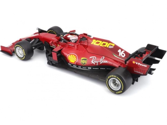 Kovové autíčko Ferrari SF1000 Charles LeClerc 2020