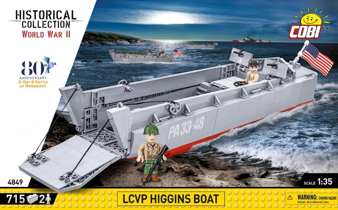 Historická sbírka LCVP Higgins Boat bricks